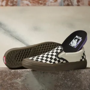 Vans Checkerboard BMX Slip-On Shoe - Black/Dark Gum