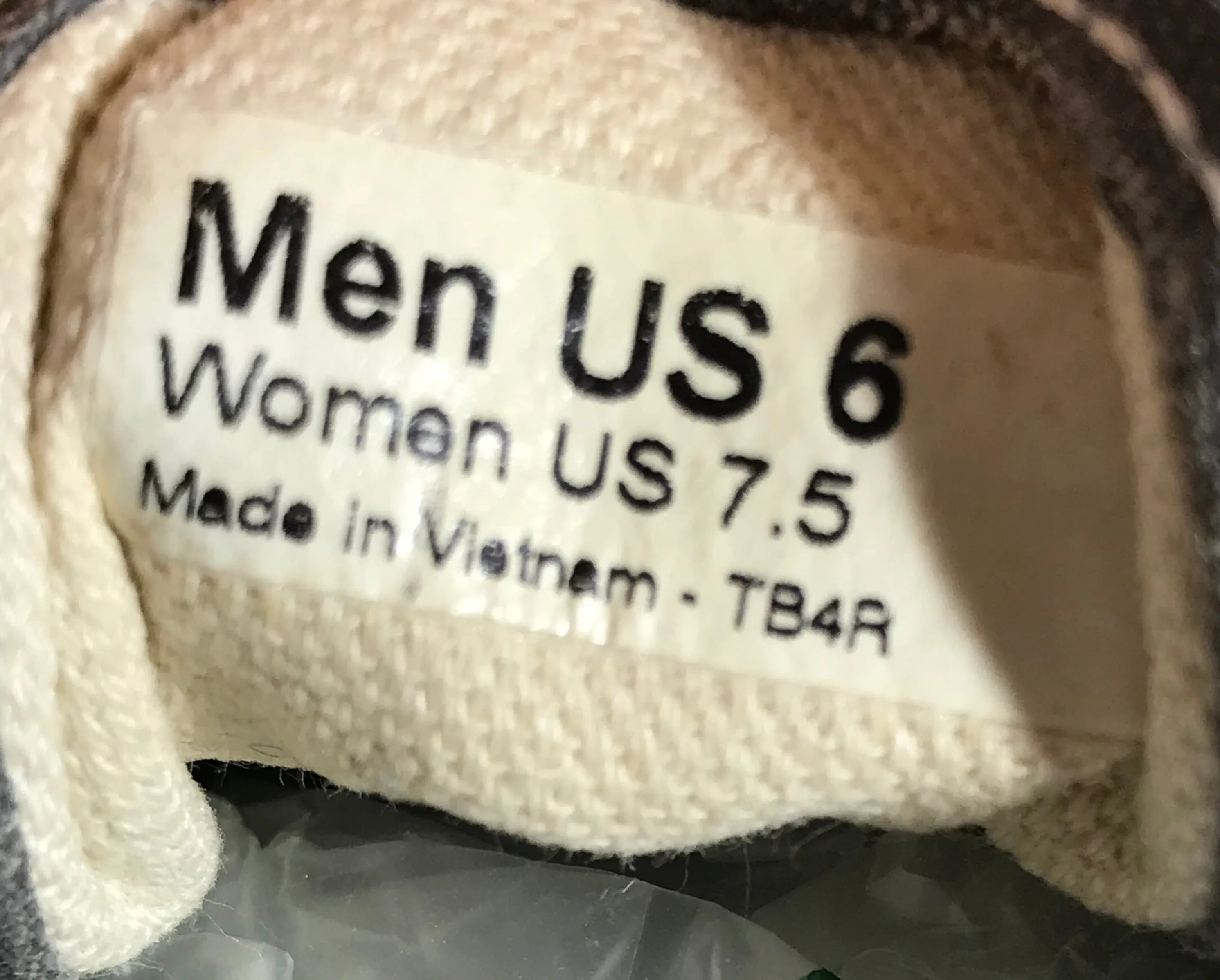 VANS OFF THE WALL Womens Size 7.5 Canvas Low Top Shoes Sneakers Grey