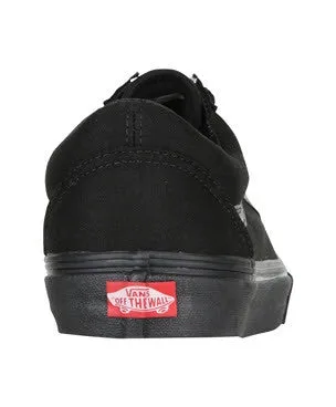 Vans Old Skool Black  Black Canvas Sneaker VN000D3HBKA