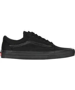 Vans Old Skool Black  Black Canvas Sneaker VN000D3HBKA