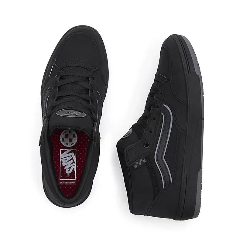 VANS Skate Zahba Mid Shoes Black/Pewter