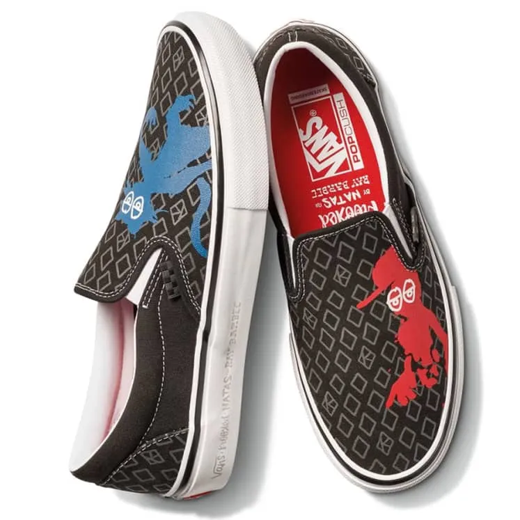 Vans x Krooked Slip On Pro / Black