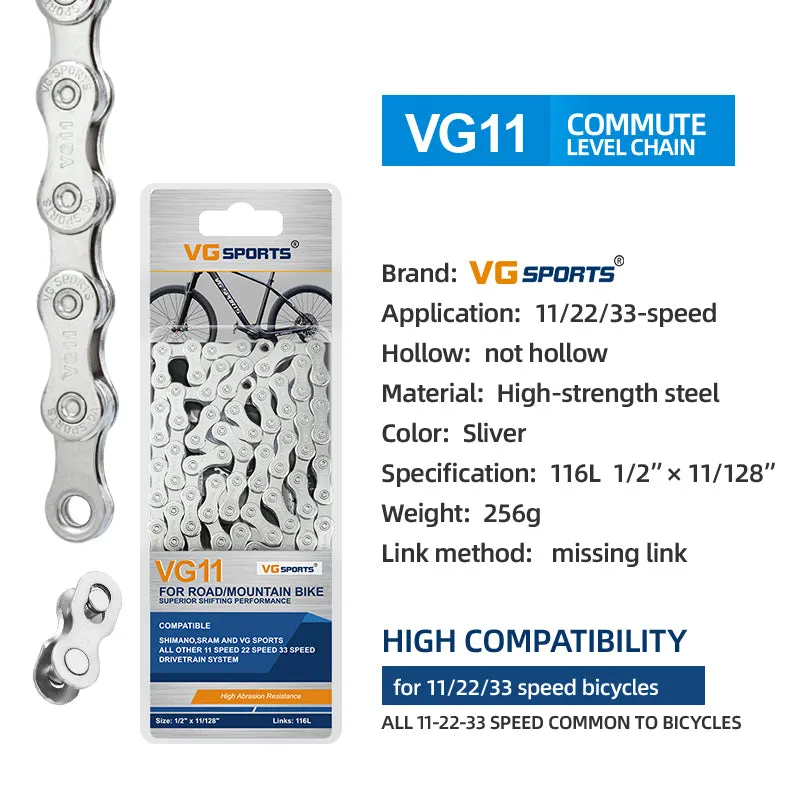 VG Sports 11 Speed Bicycle Chain