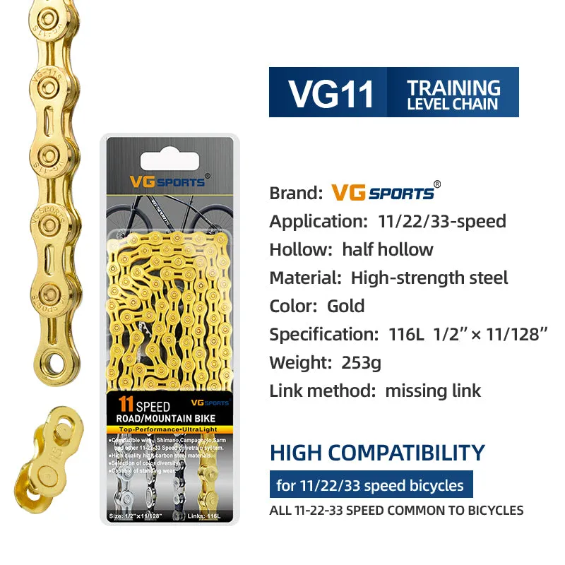 VG Sports 11 Speed Bicycle Chain