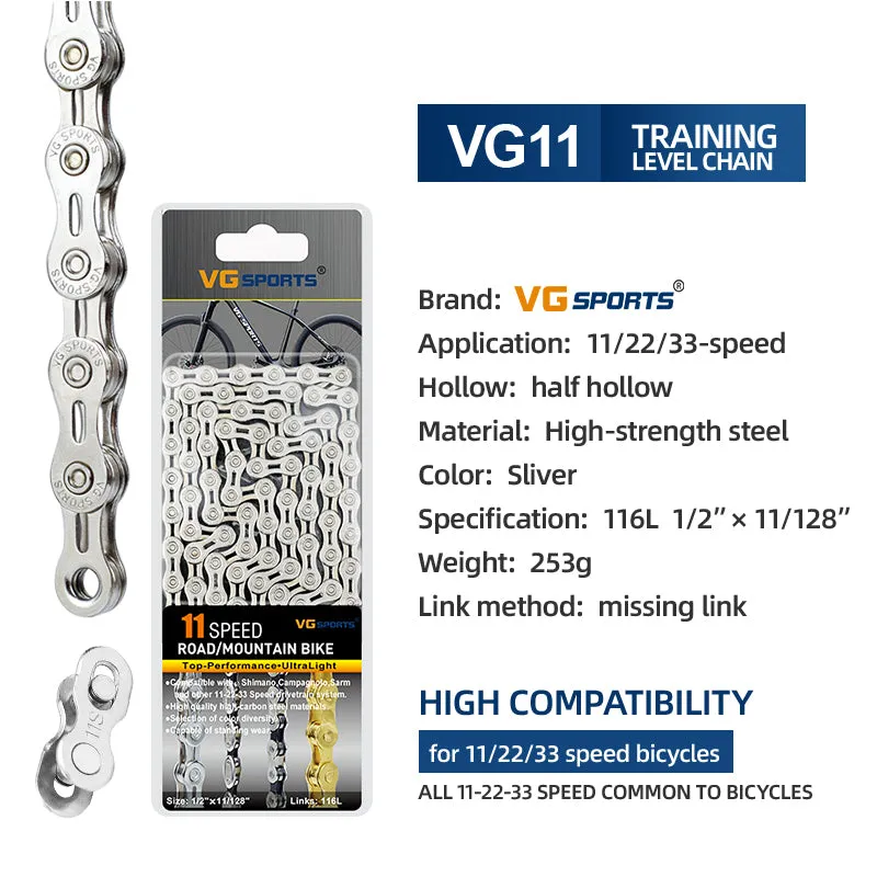 VG Sports 11 Speed Bicycle Chain