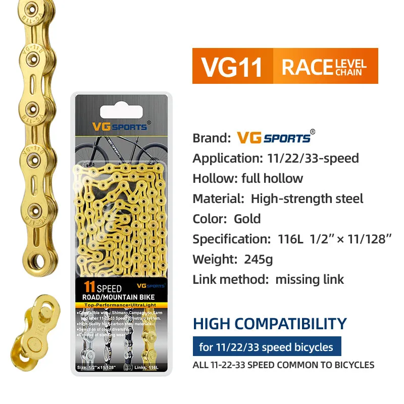VG Sports 11 Speed Bicycle Chain