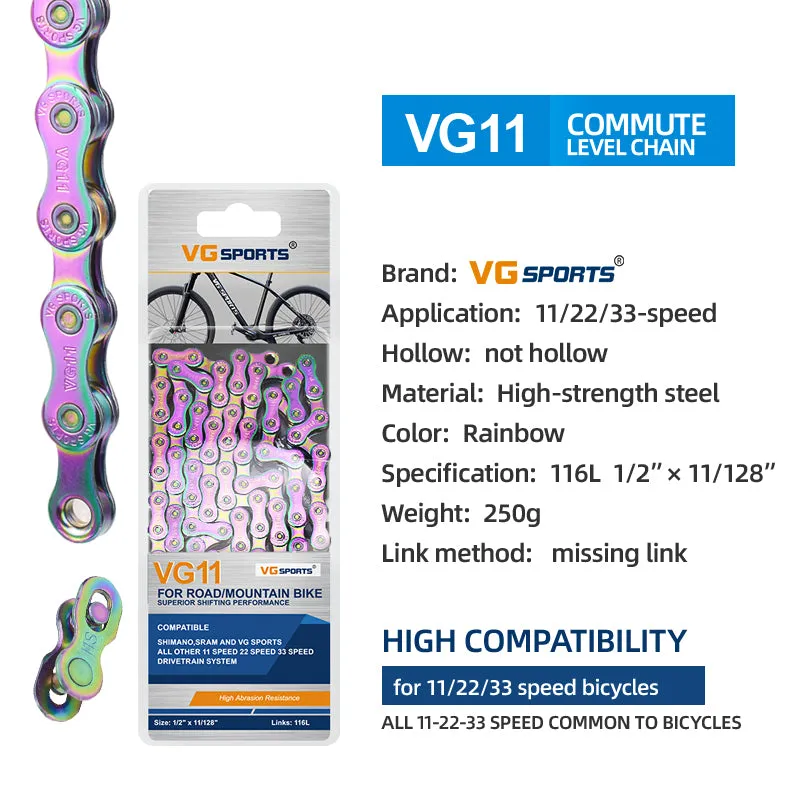 VG Sports 11 Speed Bicycle Chain