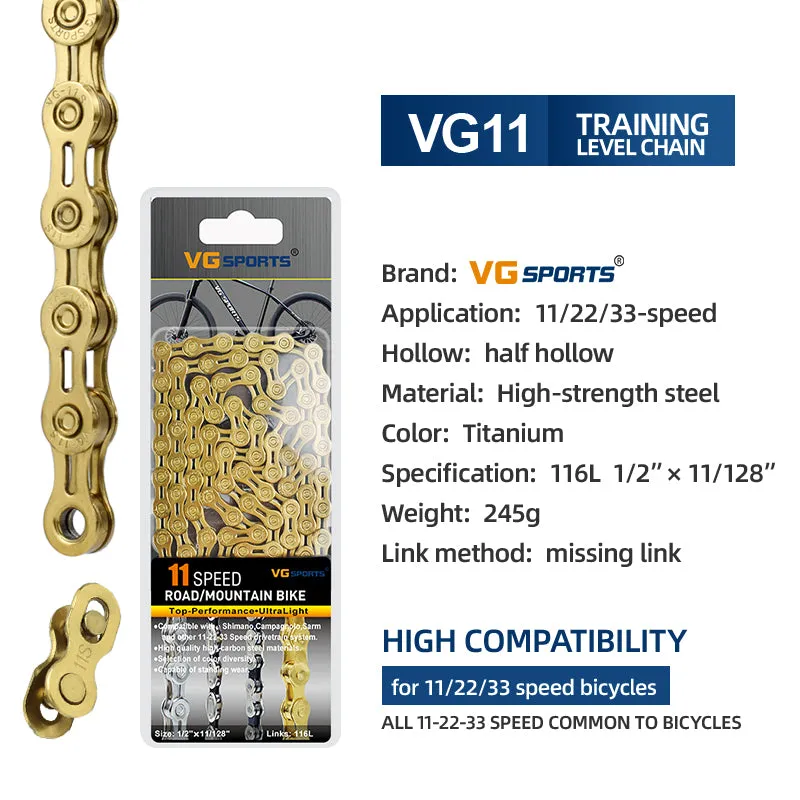 VG Sports 11 Speed Bicycle Chain