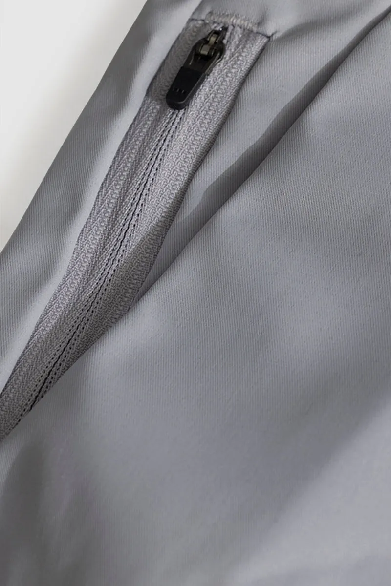 VogueVista Light Grey Trouser