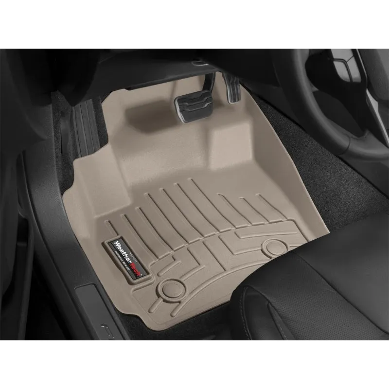 WeatherTech FloorLiners - Front - Tan - Ford Fullsize SUV/Truck 1999-2007