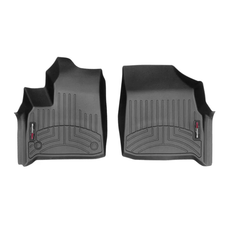 WeatherTech Front Floor Liner - Black / Textured - GM Midsize SUV 2017-18 4412281 - Pair
