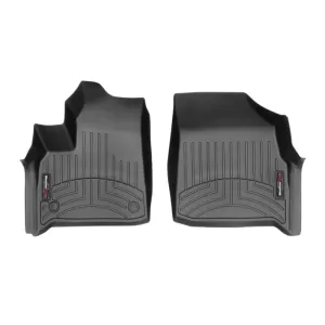 WeatherTech Front Floor Liner - Black / Textured - GM Midsize SUV 2017-18 4412281 - Pair