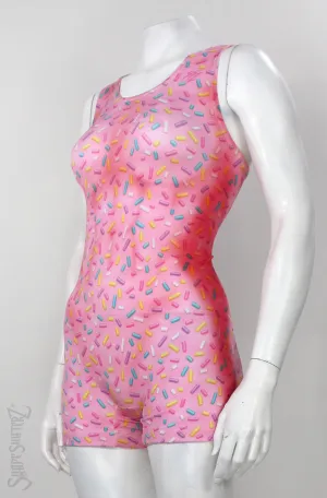 Women's 'DoNut Mess With Me' Weightlifting Singlet