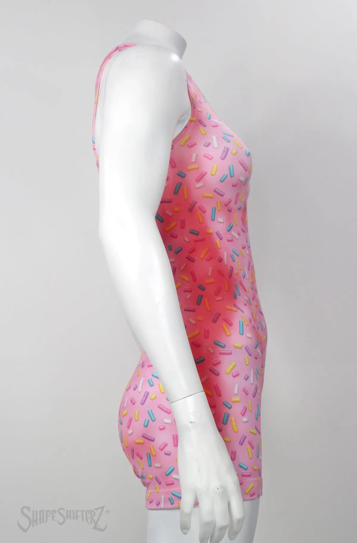 Women's 'DoNut Mess With Me' Weightlifting Singlet