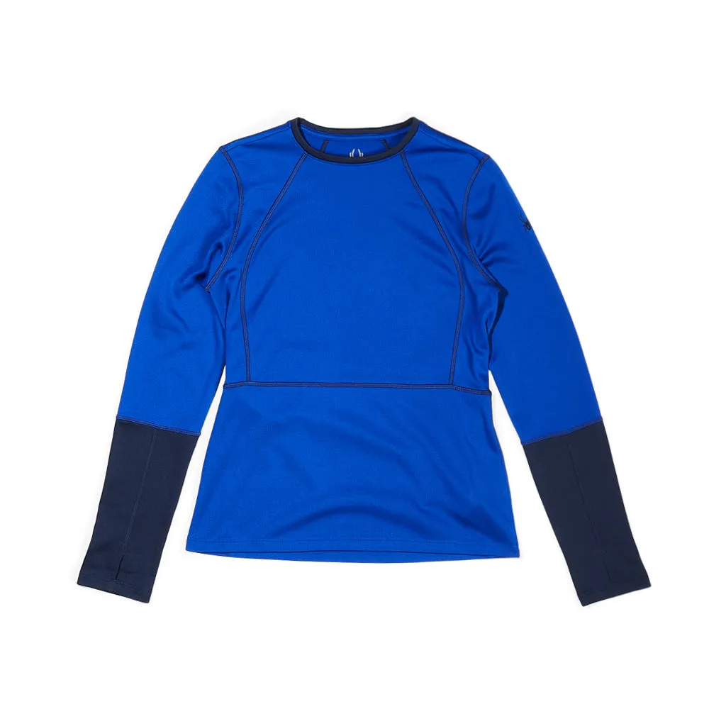 Womens Stretch Charger Crew - Electric Blue