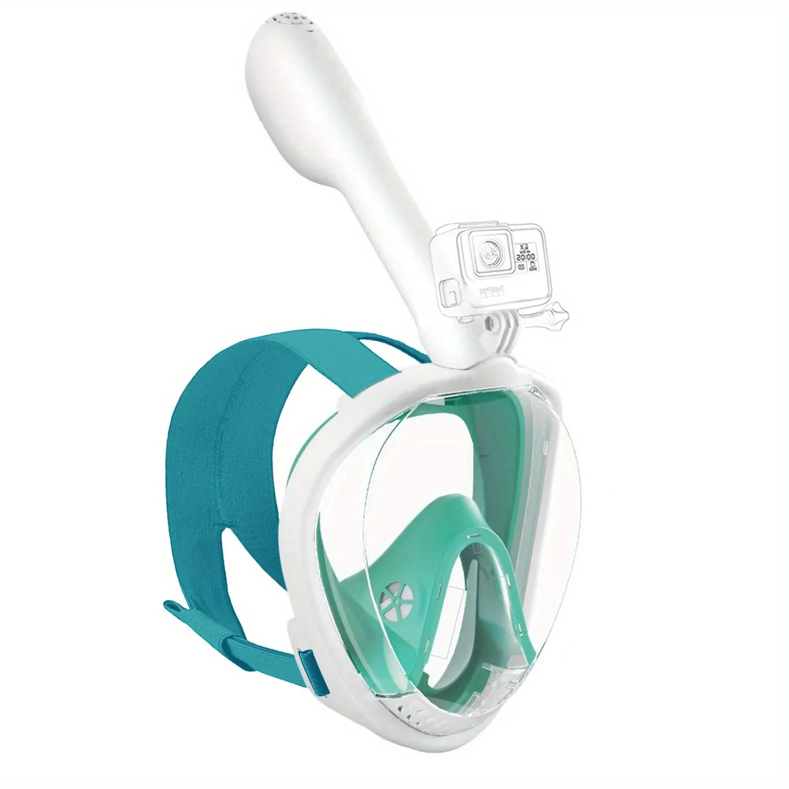 Y3 Full Face Snorkeling Mask 180 View AntiFog AntiLeak Tech