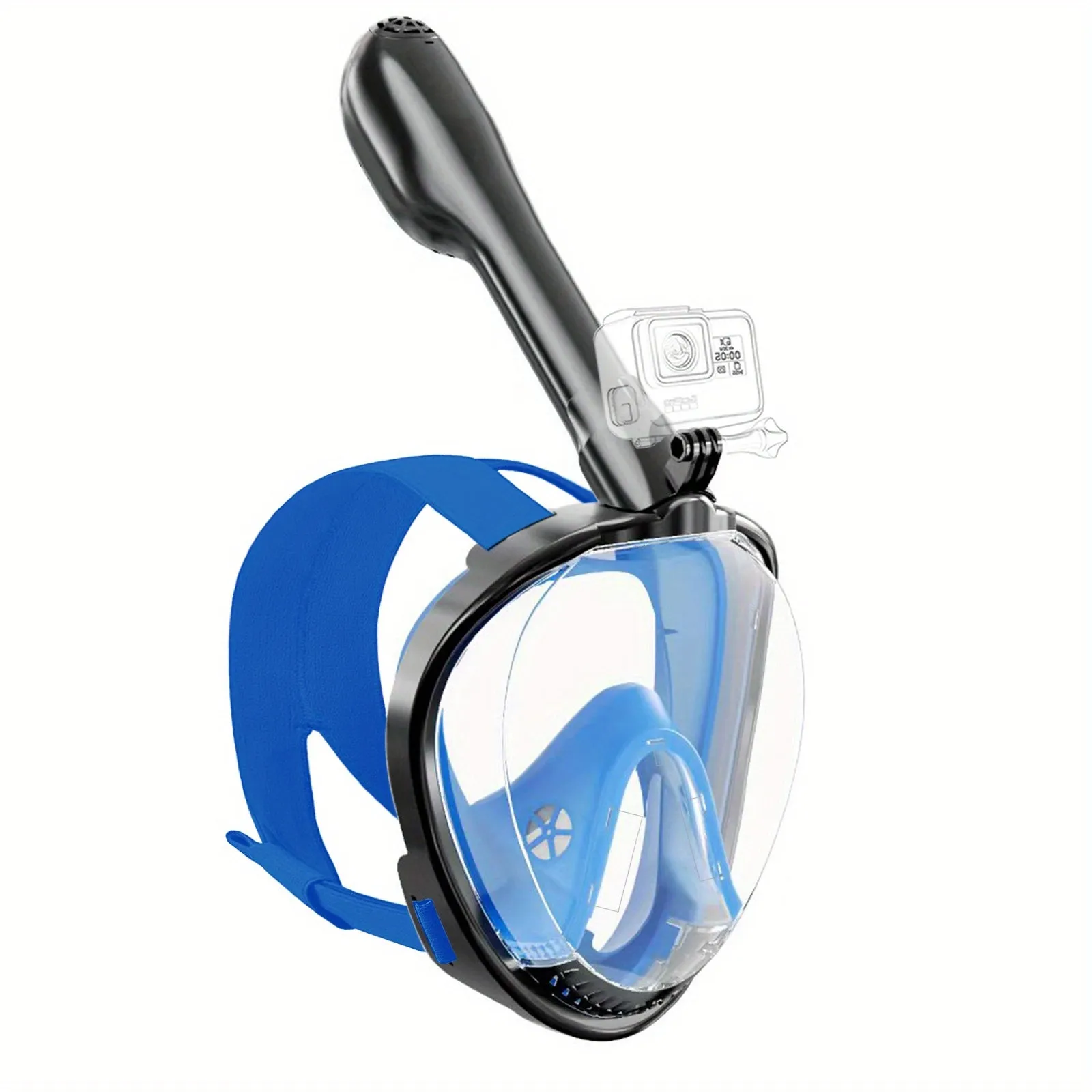 Y3 Full Face Snorkeling Mask 180 View AntiFog AntiLeak Tech