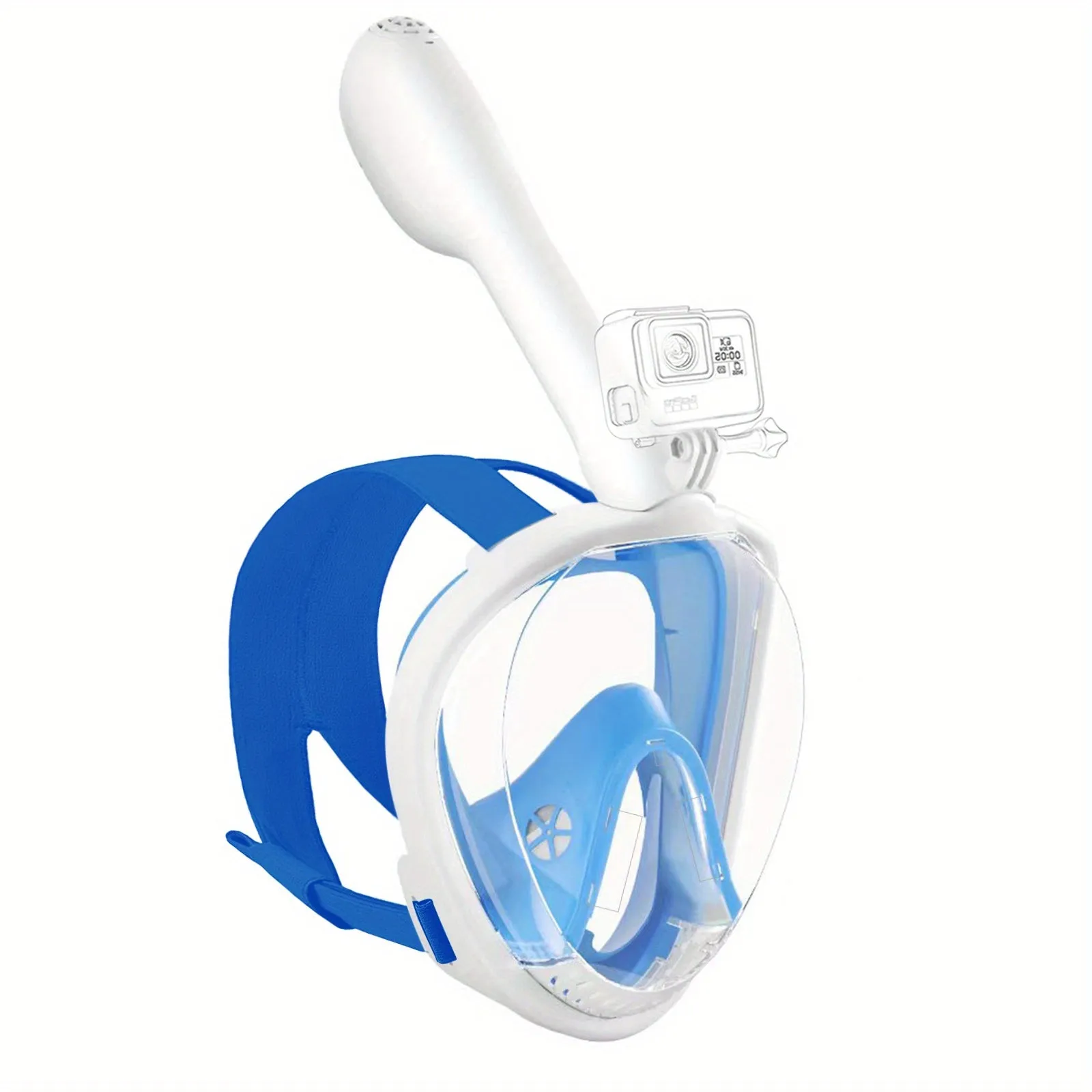 Y3 Full Face Snorkeling Mask 180 View AntiFog AntiLeak Tech